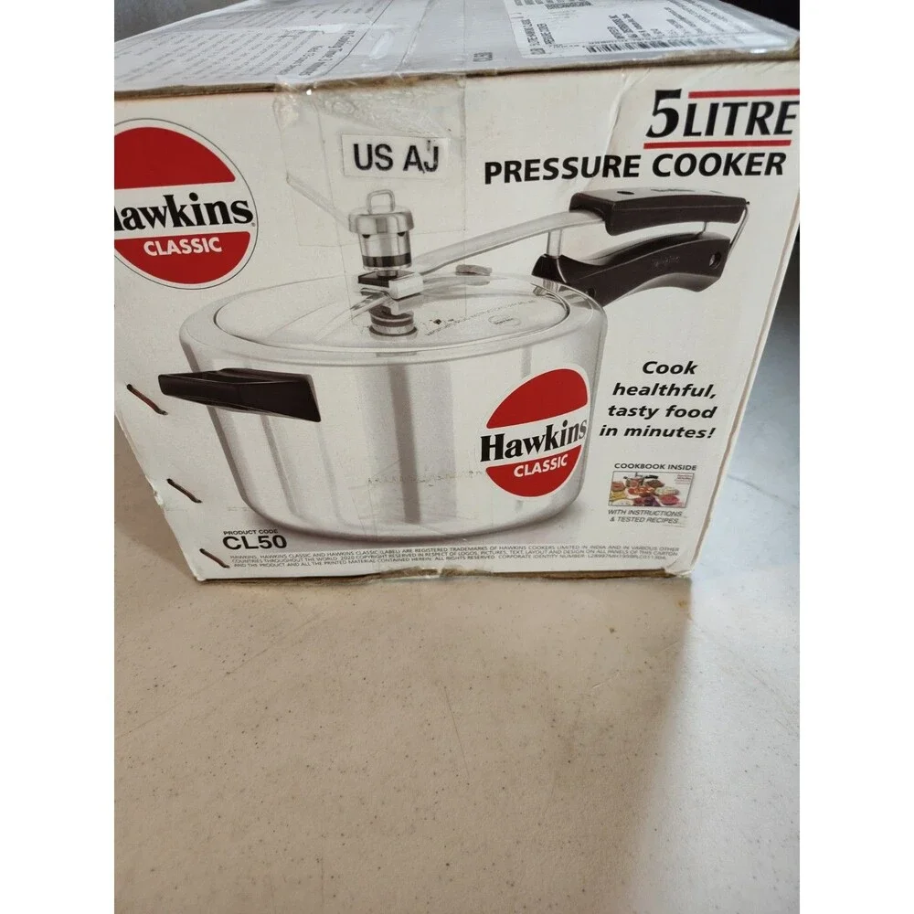 Hawkins Classic Pressure Cooker Safety Lid With Regulator 5 L (974)